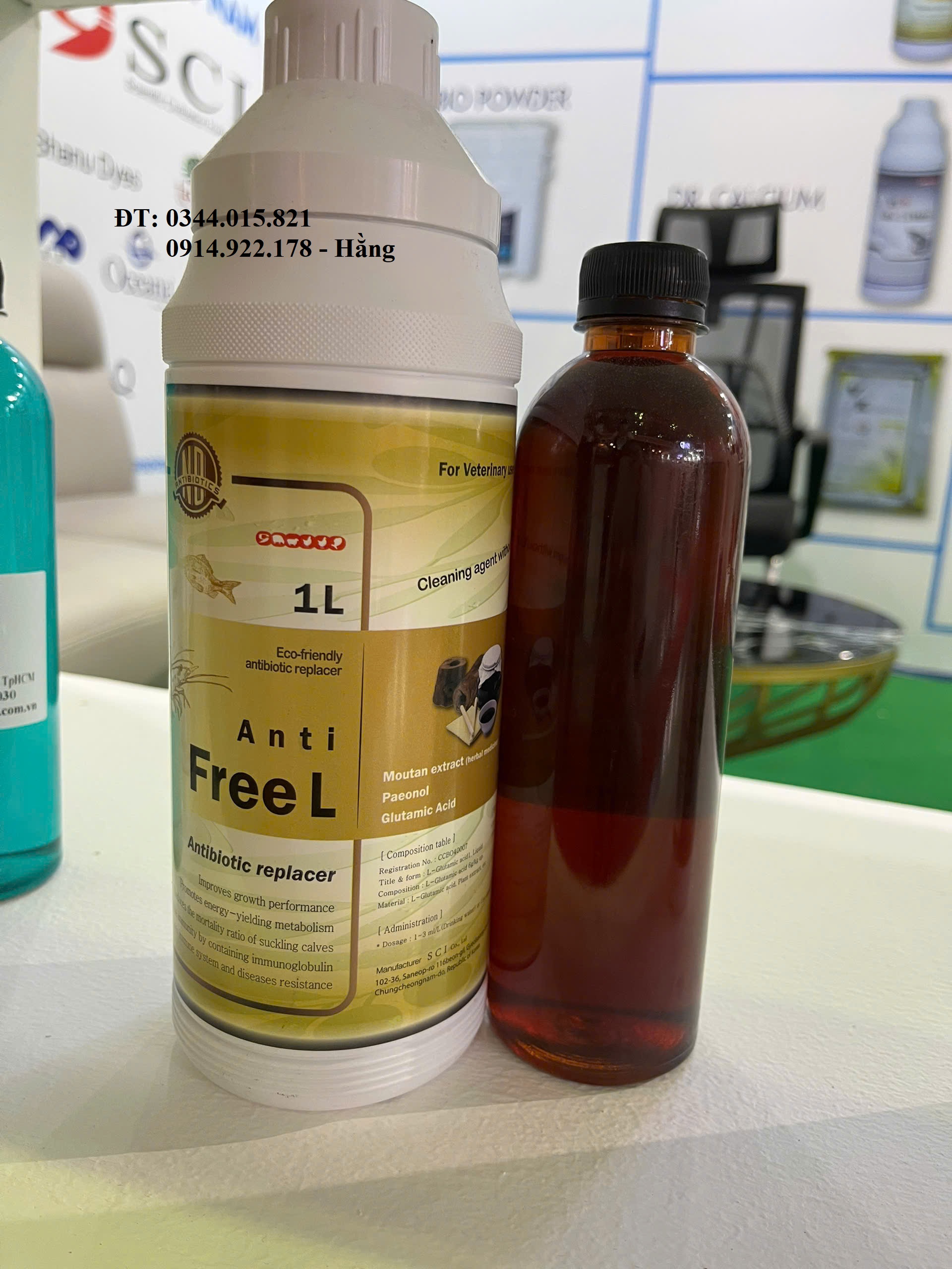 Thảo dược Anti Free chiết xuất từ vỏ cây Moutan thay thế kháng sinh cho vật nuôi